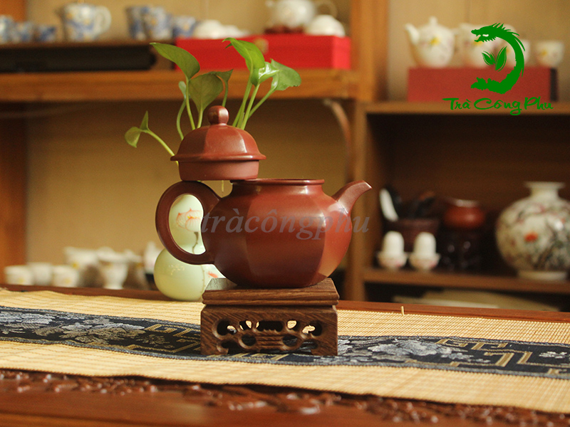 Ấm Tử Sa Lăng Hoa - ATS1254